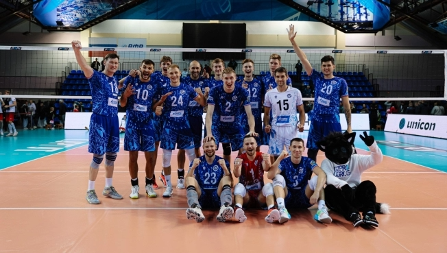 VK "Gazprom-Yugra" started a new season in the Super League