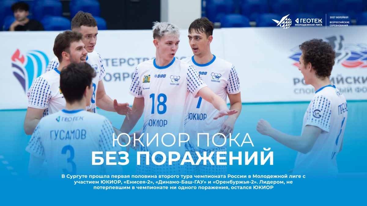 ЮКИОР пока без поражений